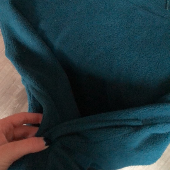 Vintage green pullover. Merit Awards brand.great condition, rarely worn.Pockets. - Picture 7 of 7